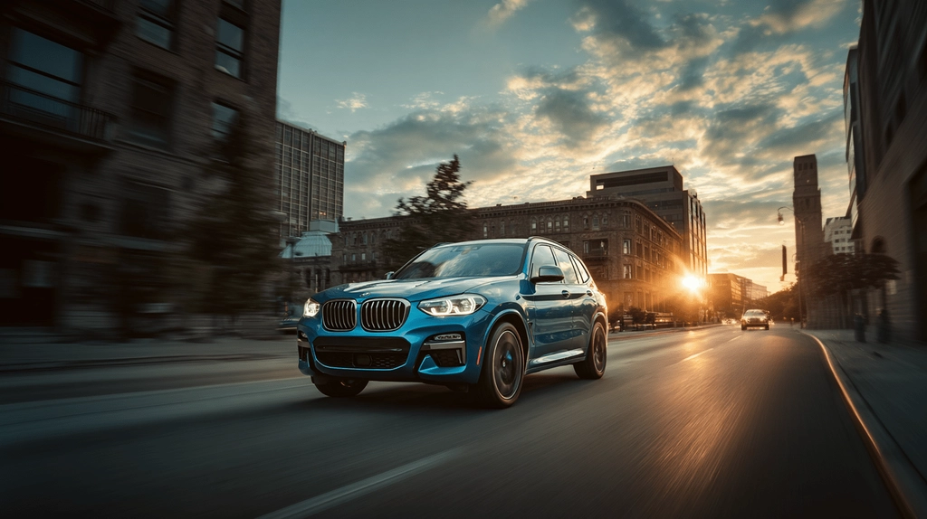 BMW-X3-roule-en-ville
