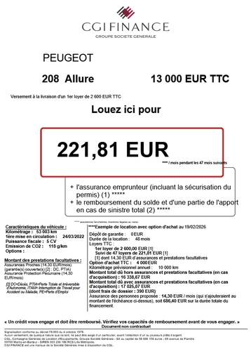 Image véhicule  Peugeot 208 (17)